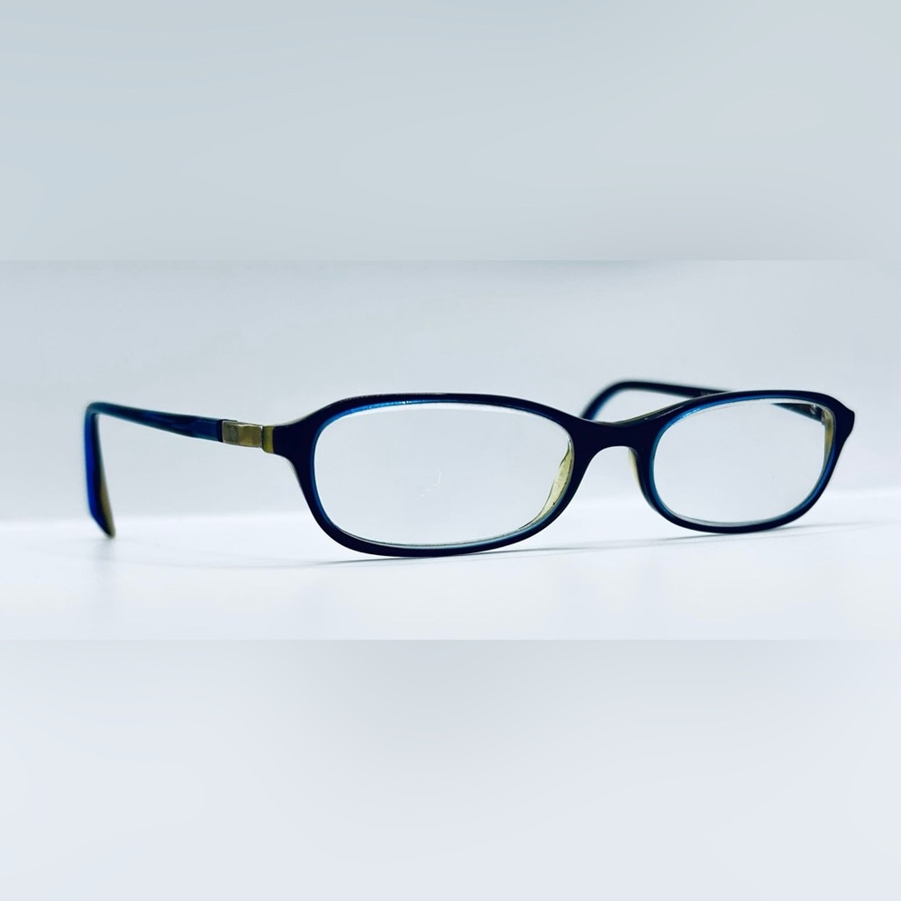 Anne Klein AK8021 Brown Blue Oval Sunglasses Frames Only